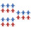 18 Pcs Mini Airplane Model Toy For Kids Educational Cognition 8