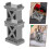 6Pcs Train Bridge Pier Blocks Track Riser Stabilizers Supports 6