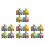 16 Pcs Portable Pull Back Car Toys For Kids Mixed Style 10