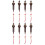 8 Pcs Mini Cucurbit Flute Desktop Ornamental Model 7