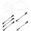 5Pcs Simulated Miniature Yard Lights For Sand Table Lamp Decors 1