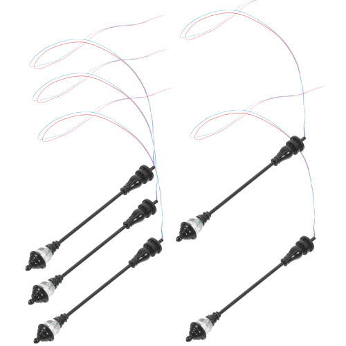 5Pcs Simulated Miniature Yard Lights For Sand Table Lamp Decors