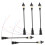 5Pcs Simulated Miniature Yard Lights For Sand Table Lamp Decors 10