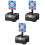 3Pcs Electronic Shooting Target Auto Reset Practice 4