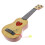 Children Small Imitated Ukulele Mini Guitar 44cm Light Brown 6