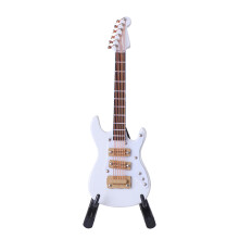 3Pcs Mini Electric Guitar Model Decor With Box And