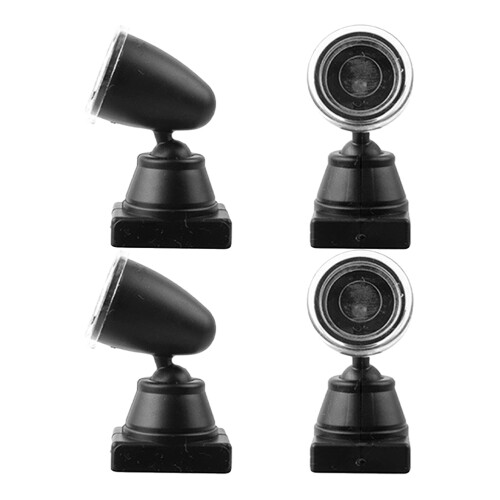 4Pcs Mini Signal Lamp Diy Prop For Sand Table Train Layout 1
