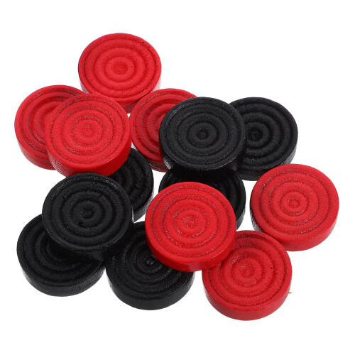 24Pcs Backgammon Pieces Replacement Checkers Game Chips