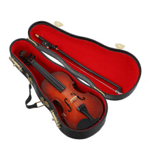 3 Set Mini Violino Elegante Decorazione Realistico
