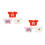 6 Pcs Compact Doll Costume Bear Outfits For Stuffed Animals 5