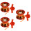 3Set Giocattoli Yo-Yo Rosso in ABS E Alloy, Regalo Per Bambini 9