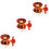 3Set Giocattoli Yo-Yo Rosso in ABS E Alloy, Regalo Per Bambini 7