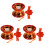 3Set Giocattoli Yo-Yo Rosso in ABS E Alloy, Regalo Per Bambini 4