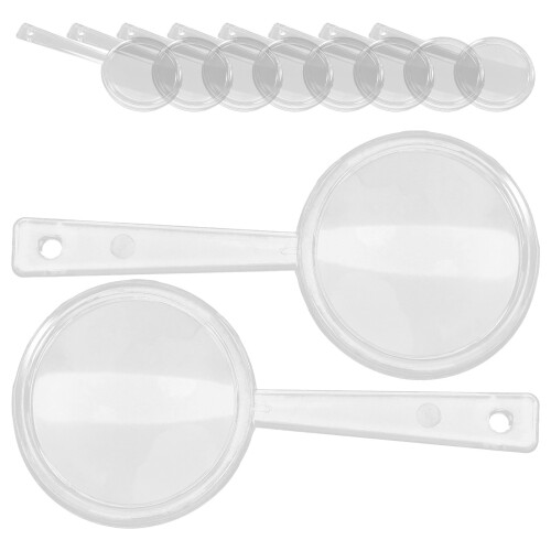 60 Pcs Elderly Reading And Kids Handheld Magnifier For Exploration 2