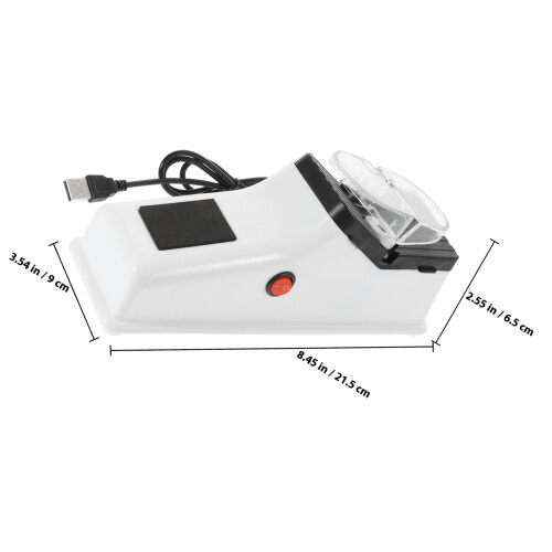 1Pc Electric Sharpener Practical Kitchen Gadget 1