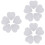 15 Sets Blank Sublimation Heart Shaped Jigsaw Puzzles For Diy 7