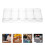 Transparent Poker Chip Holder Tray Large Capacity Box 3