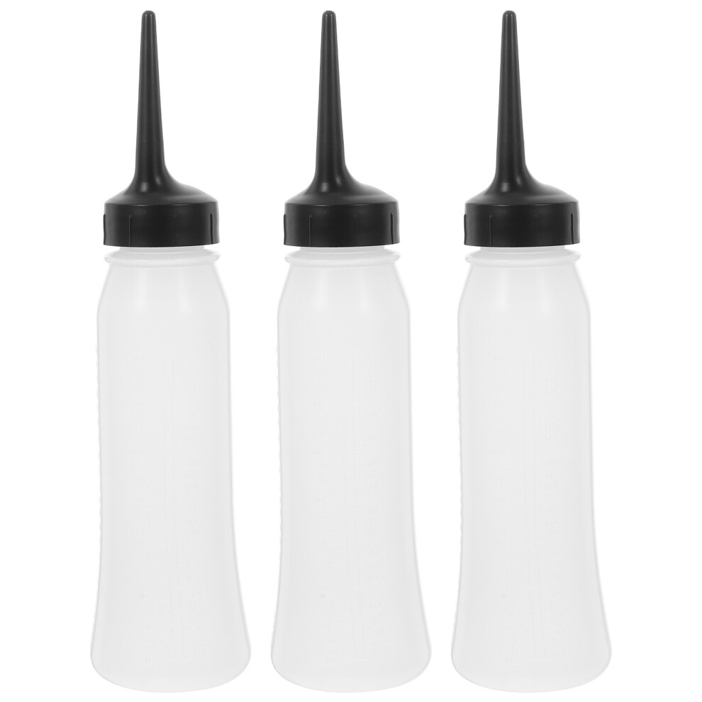 Totority 3Pcs Refillable Hair Dye Bottles For Salon Use