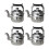 4 Pcs Miniature Water Kettle Pretend Play Micro Landscape Prop 7