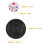 One Set Black And White Plastic Backgammon Replacement Pieces 2