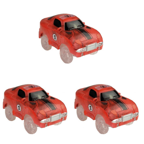 3Pz Da Corsa LED Rosse in Ecologica Per Bambini 1