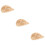 3Pcs Small Cowboy Hat Mini Straw Doll Hat For Diy 11