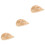 3Pcs Small Cowboy Hat Mini Straw Doll Hat For Diy 7