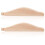 2Pcs Wooden Train Track Construction Slopes Models Educational Toy 1