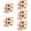 10 Set Puzzle In Legno 3D Educativo Per Bambini 10