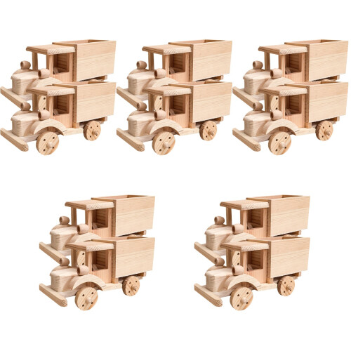10 Set Puzzle In Legno 3D Educativo Per Bambini 2