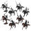 32 Cavaliere Con Miniature Medievali E 9