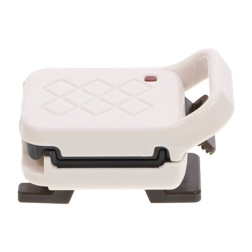 2 Unidades Mini Pequeno-almoço Waffle Maker Plástico