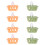 16 Cestino Mini Shopping Bambini Decorazione 1