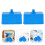 2Pcs Sand Block Molds For Snow Foundation Diy 3
