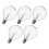 5Pcs E12 Fragrance Wax Diffuser Lamp 25W Dimmable Clear Globe Bulb 4