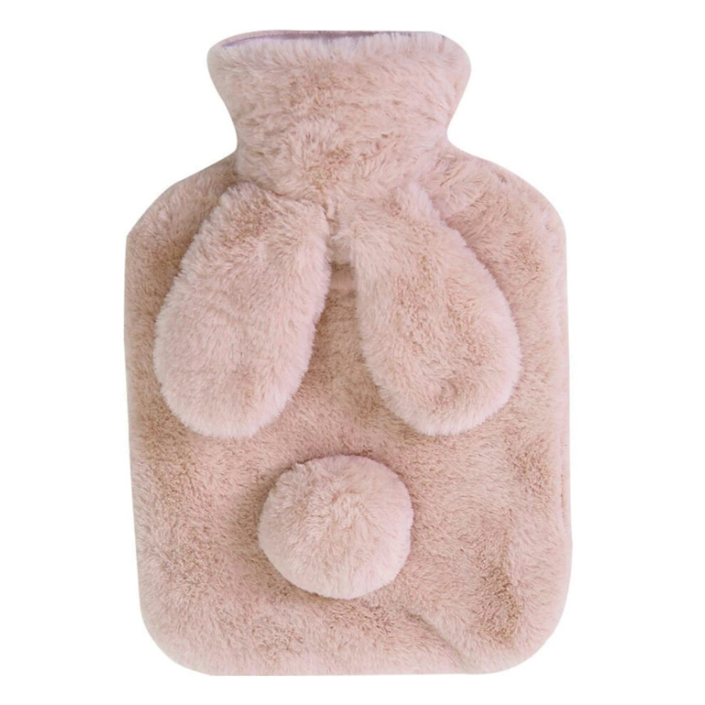 Pink Hand Warmer Removable And Washable Explosionproof Waterfilled Hot Water Bag Portable