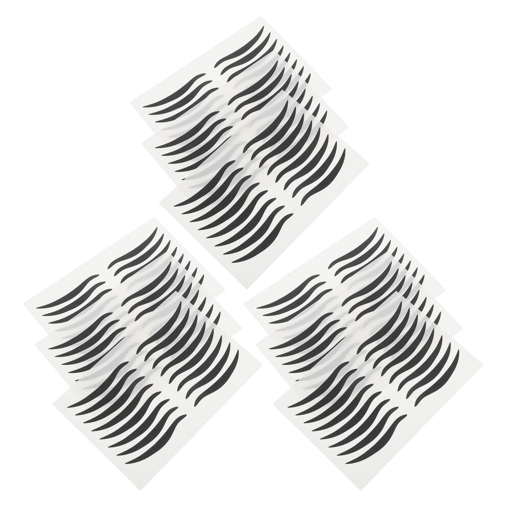 Ohphcall 80 Pairs Temporary Eye Makeup Eyeliner Eyeshadow Sticker