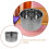 Inner Cooking Pot Stainless Steel Replacement for Rice Cooker 8