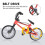 2 Set Mini Bici Dito In Alluminio Per Scrivania 4