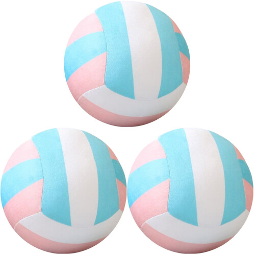 3 Pallone Da Pallavolo In Peluche Cuscino 1