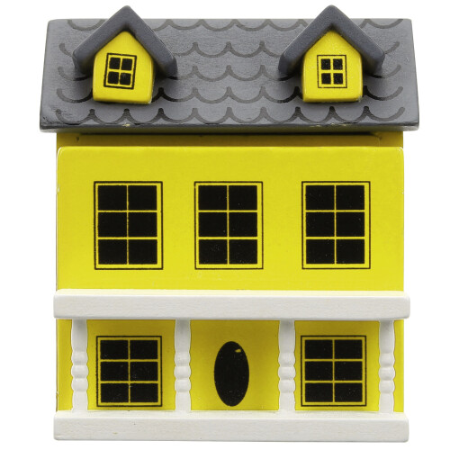 4 Miniatura Casa In Legno Per Decorazione 1
