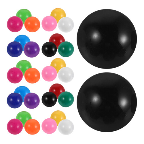 120Pcs Solid Color 15Mm Marbles For Chinese Checkers And Math Learning