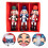 12 Pcs Christmas Wooden Soldier Nutcracker Pull String Puppet 11