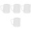 4 Unidades Mini Jarra De Café Espresso 5