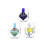 3 Pezzi Dreidel Hanukkah Ebraica Decorativo 3