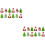 24 Stuks Kerstmis Themed Pull-Back Speelgoed Ornamenten 3
