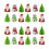 24 Stuks Kerstmis Themed Pull-Back Speelgoed Ornamenten 4