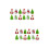 24 Stuks Kerstmis Themed Pull-Back Speelgoed Ornamenten 2