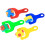 4 Pezzi Per Pittura Graffiti Spugne Bambini A 4