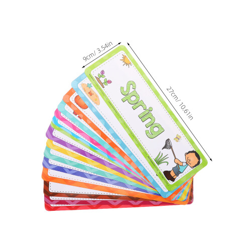 16 Carte Didattiche Inglesi Per Bambini Dell'Infanzia 2